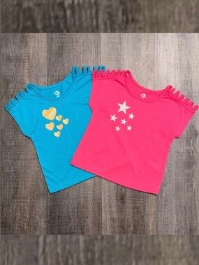 New Bundle of 2 Baby & Toddler Girls Size 18 Months Active Tops